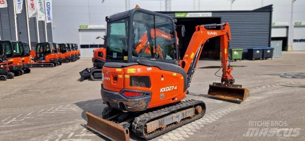 Kubota KX 027 Mini Excavators <7t (Mini Diggers)