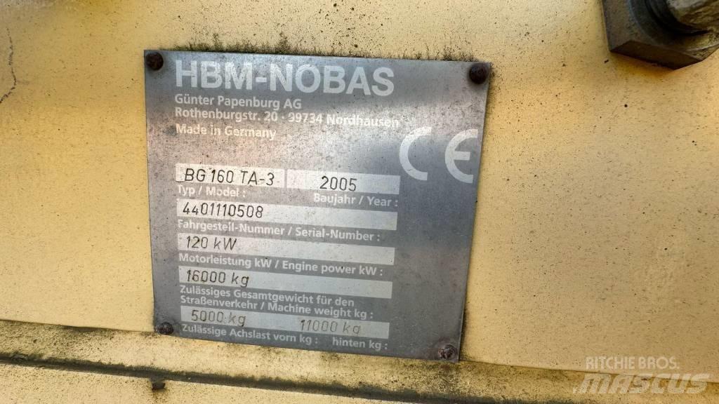 HBM-Nobas GB160TA-3 Motor Graders