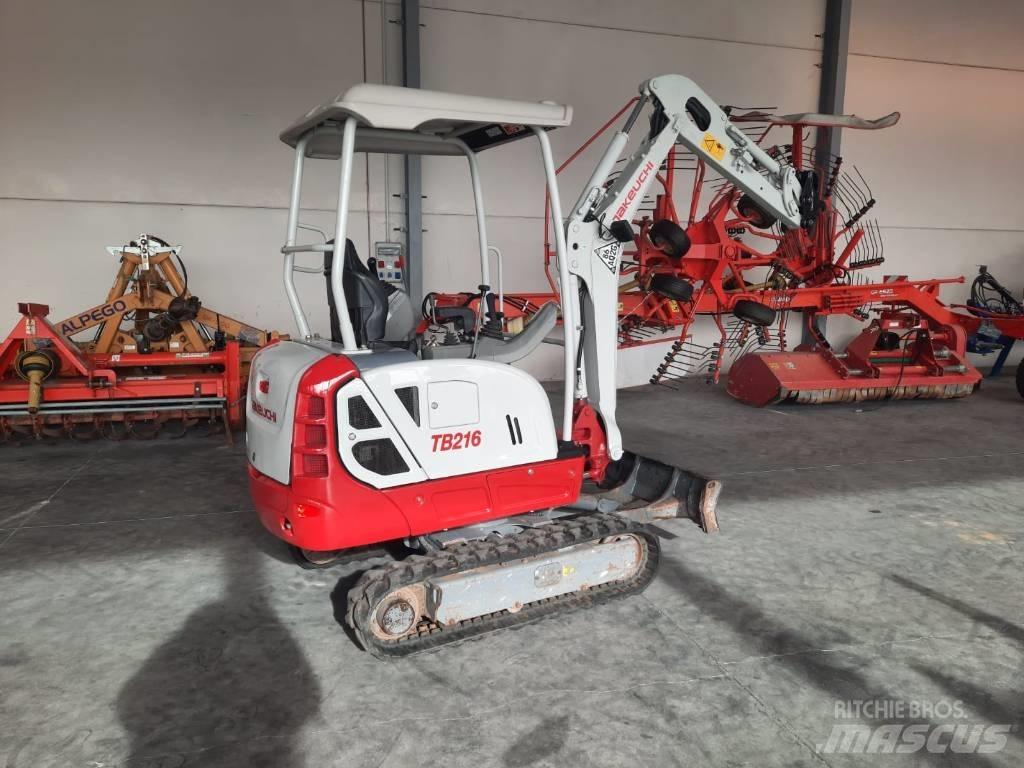 Takeuchi TB216 Mini Excavators <7t (Mini Diggers)