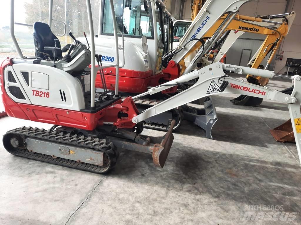 Takeuchi TB216 Mini Excavators <7t (Mini Diggers)