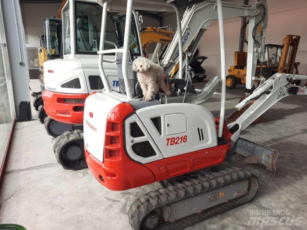 Takeuchi TB216 Mini Excavators <7t (Mini Diggers)