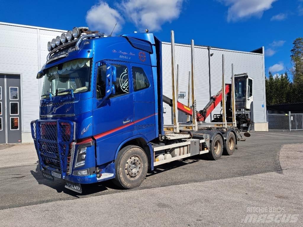 Volvo FH 16 650 6X4 Log trucks