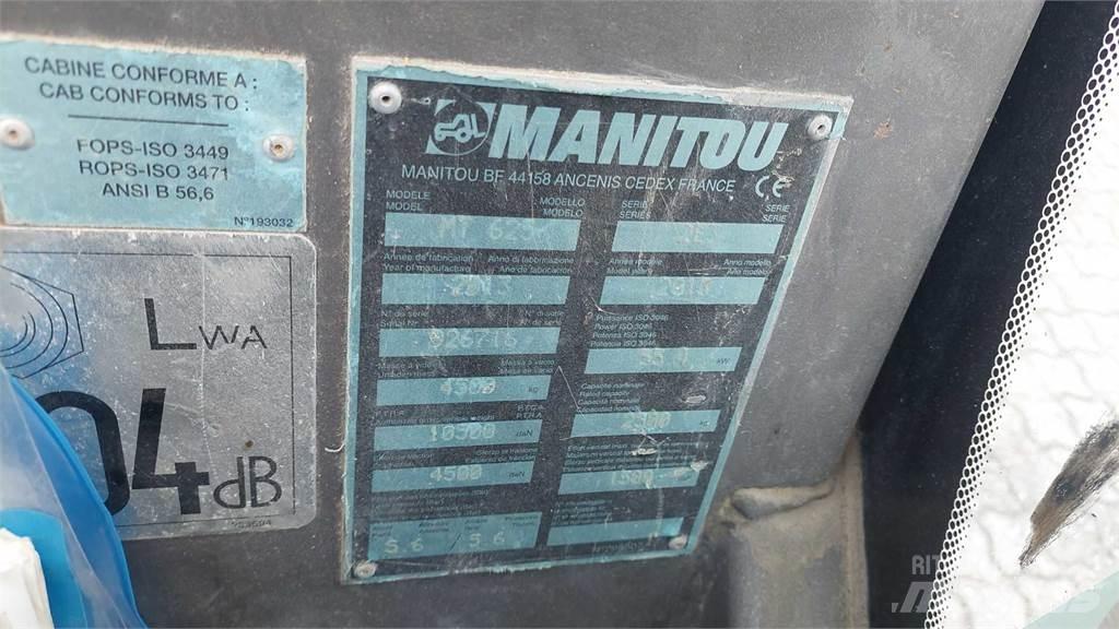 Manitou MT625T Telescopic Handlers