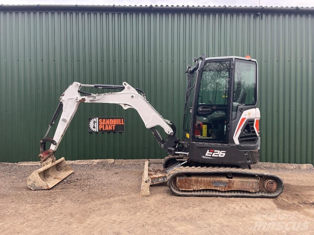 Bobcat E 26 Mini Excavators <7t (Mini Diggers)