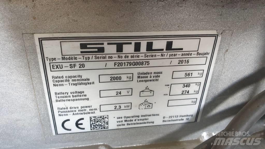 Still EXU-SF 20 Low lifter with platform
