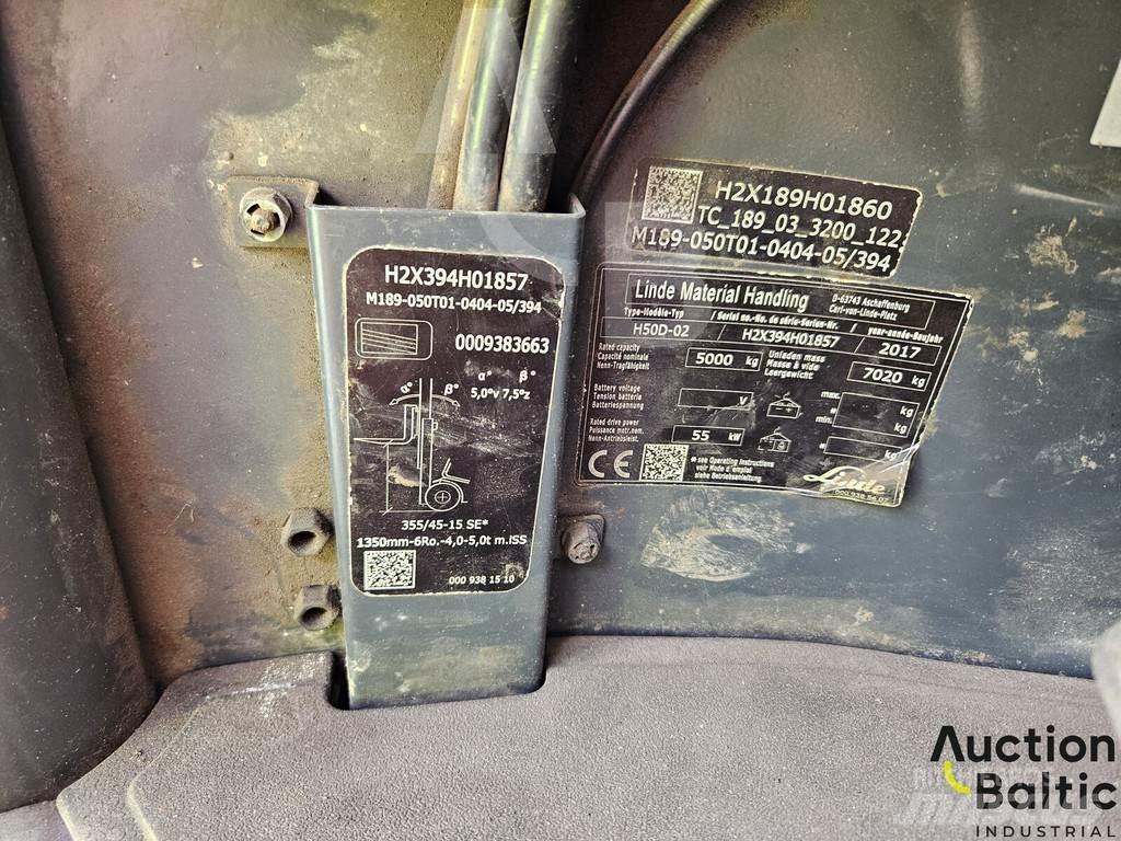 Linde H50D-02 Diesel Forklifts