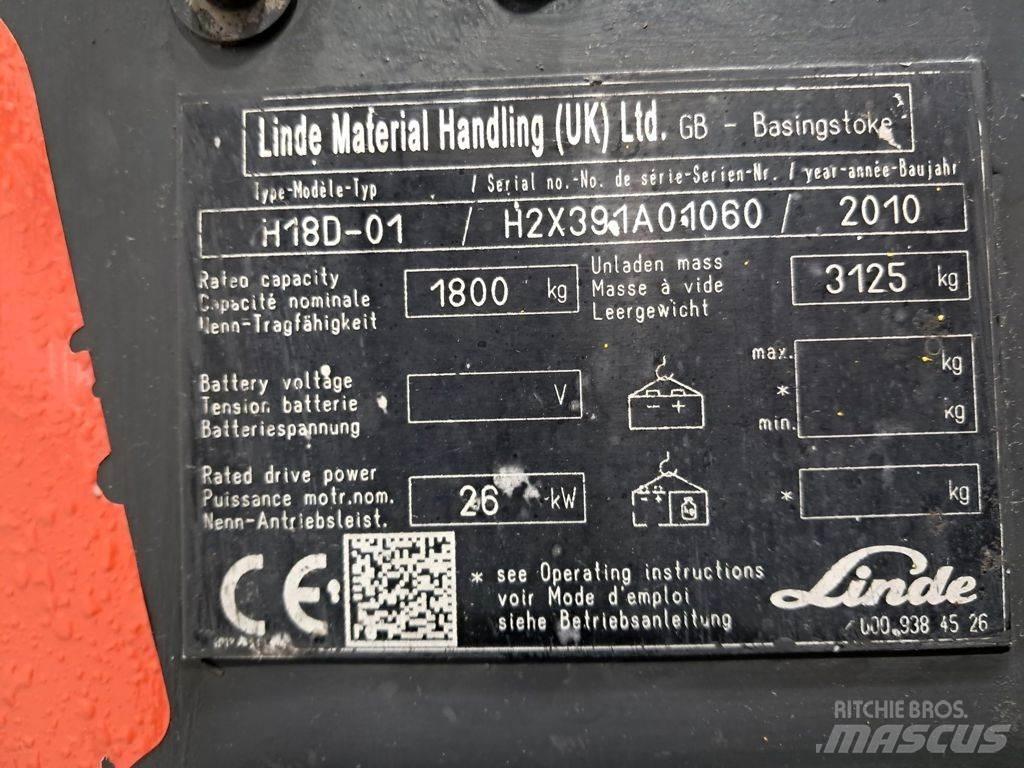 Linde H18D-01 Diesel Forklifts
