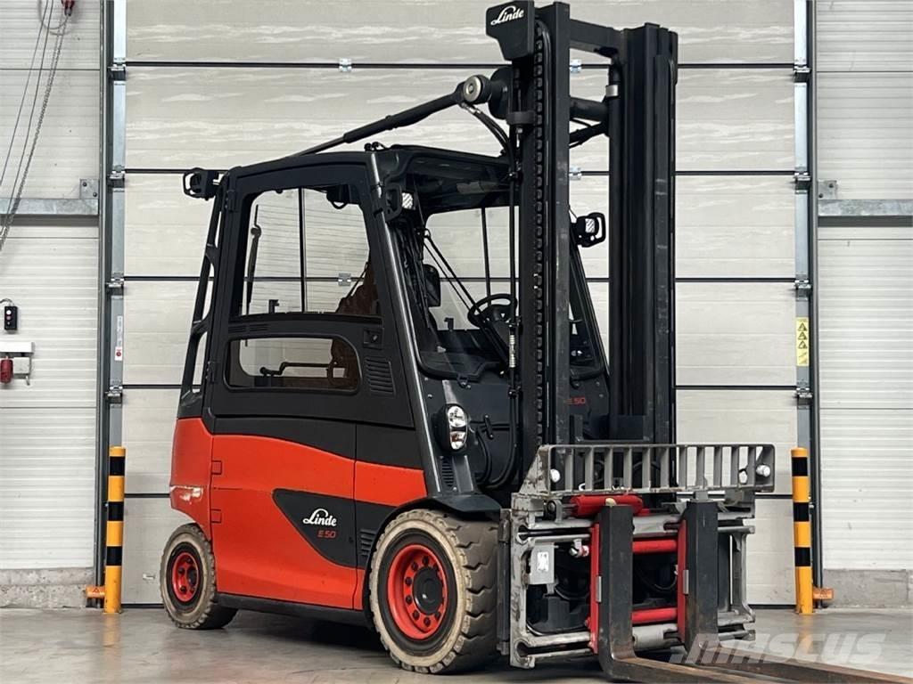 Linde E50HL-01 / 600 Electric Forklifts