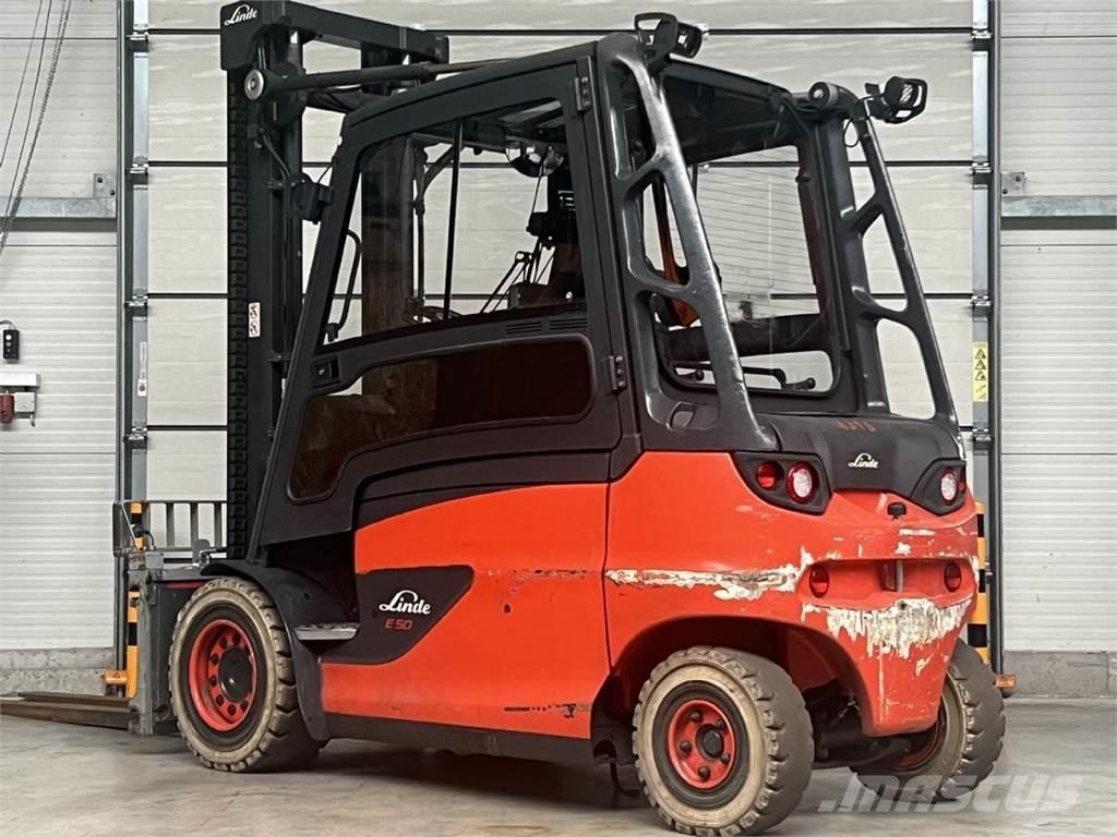 Linde E50HL-01 / 600 Electric Forklifts