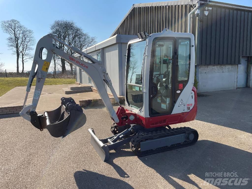 Takeuchi TB 216 Mini Excavators <7t (Mini Diggers)