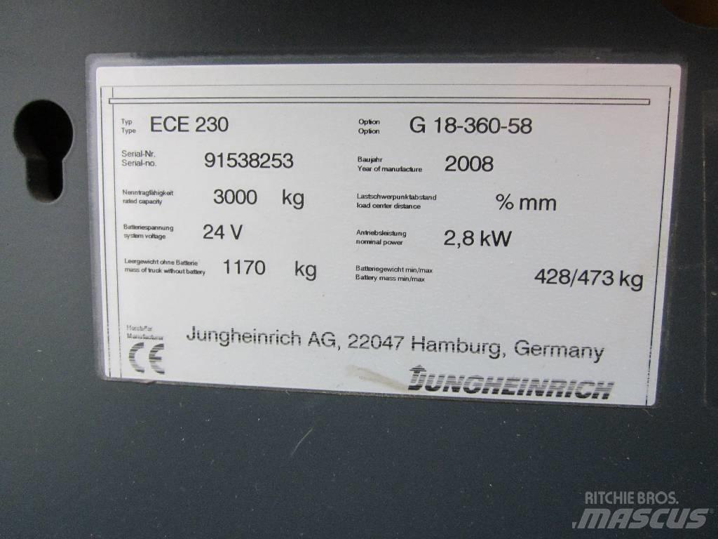 Jungheinrich ECE230 Electric Forklifts