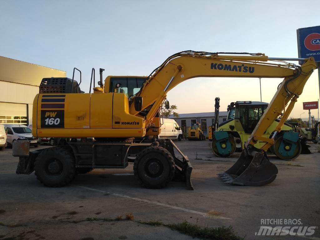 Komatsu pw160-11 Wheeled Excavators