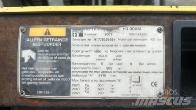 Hyster 3.00 XM Diesel Forklifts
