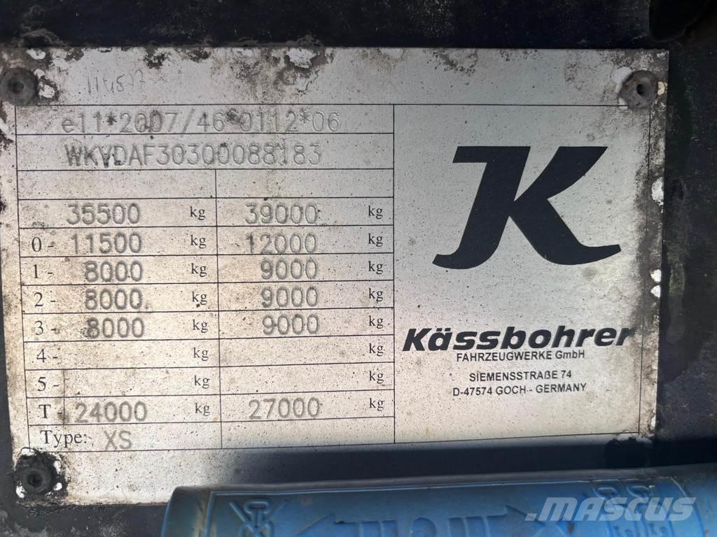 Kässbohrer Maxima Curtain  trailers