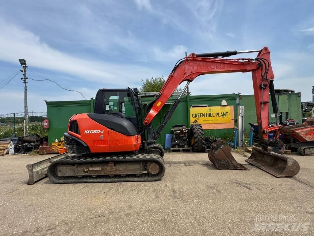 Kubota KX 008-4 Mini Excavators <7t (Mini Diggers)