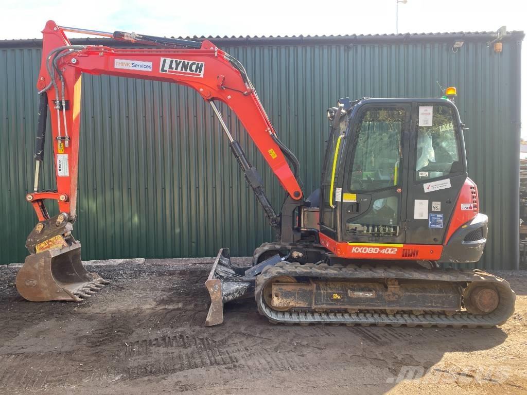 Kubota KX 080-4a2 Mini excavators  7t - 12t