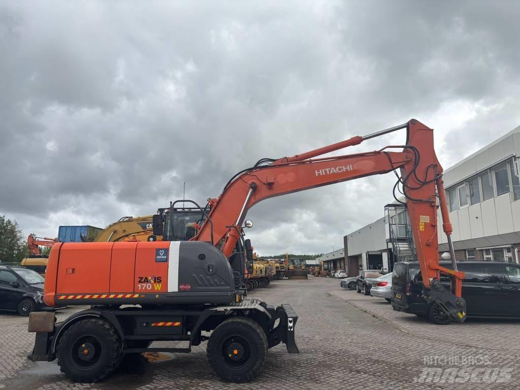 Hitachi ZX 170 W-3 Wheeled Excavators