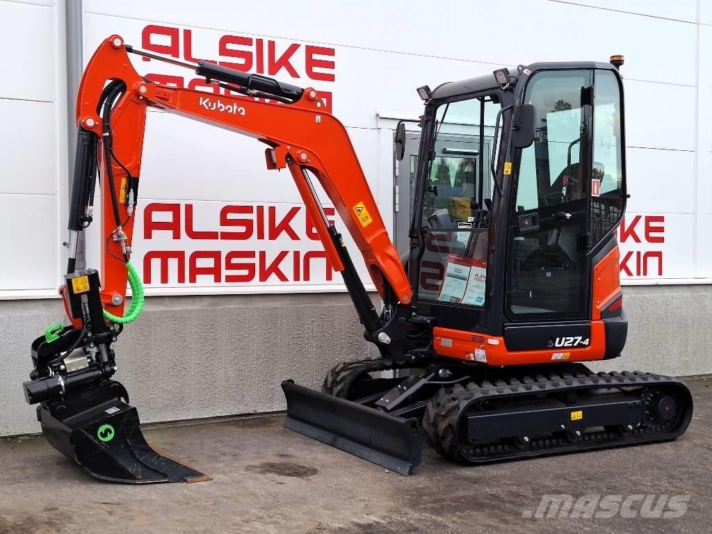 Kubota U 27-4 Mini Excavators <7t (Mini Diggers)