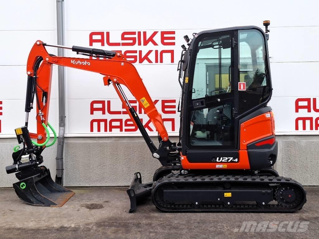 Kubota U 27-4 Mini Excavators <7t (Mini Diggers)