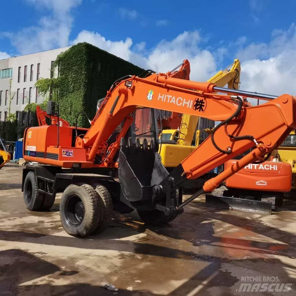 Hitachi EX 100 W D Wheeled Excavators