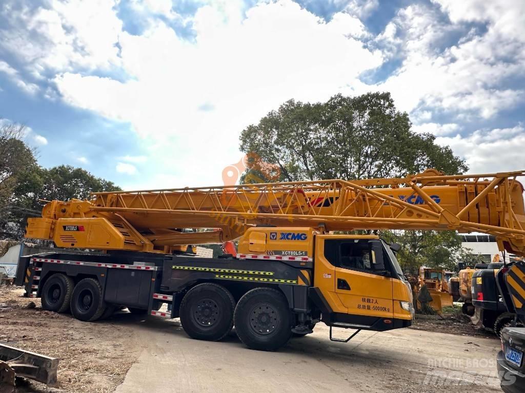 XCMG XCT 80 Mobile and all terrain cranes