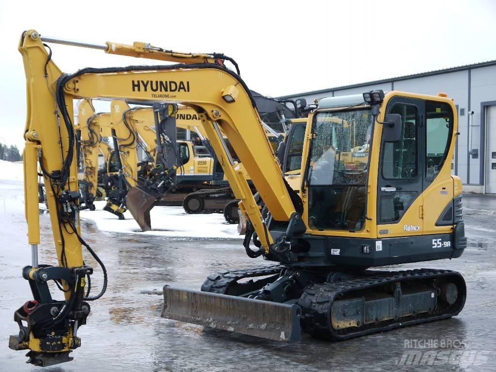 Hyundai R 55-9A Mini Excavators <7t (Mini Diggers)