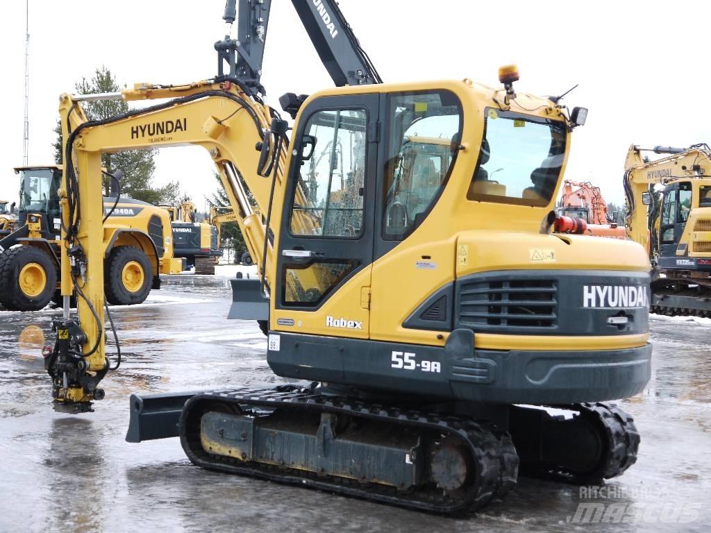 Hyundai R 55-9A Mini Excavators <7t (Mini Diggers)