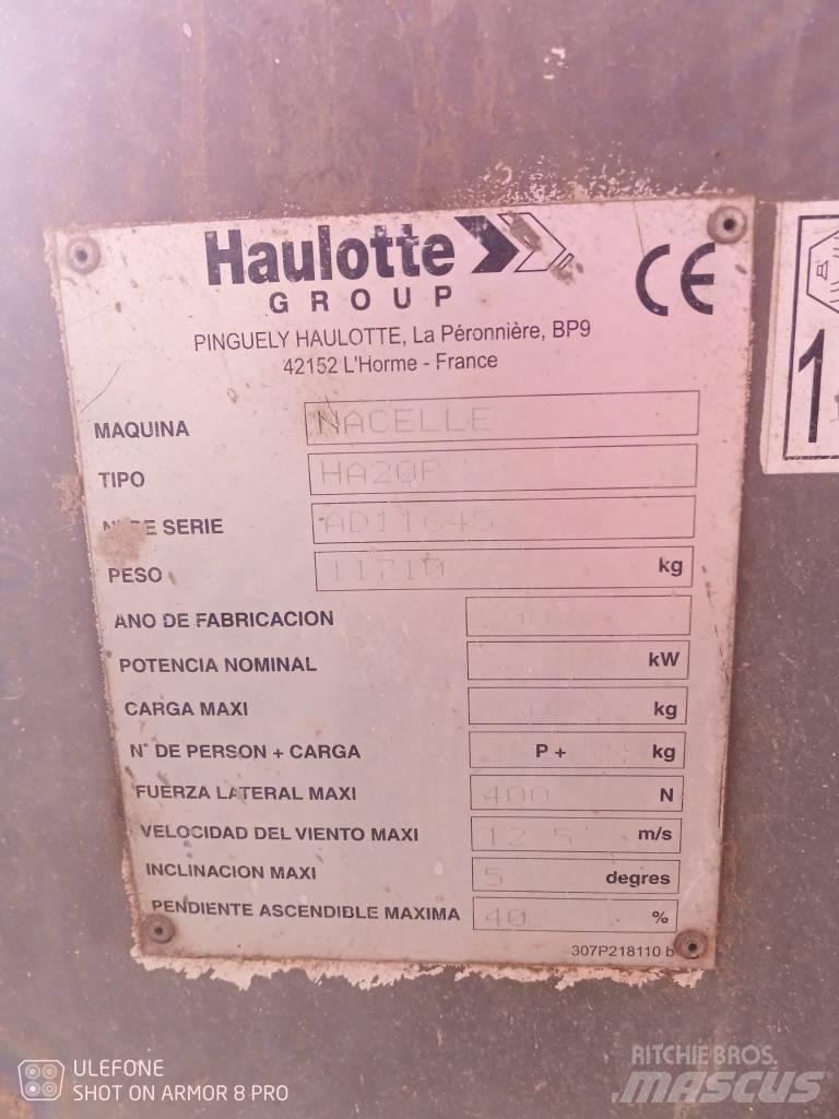 Haulotte HA 20 PX Articulated boom lifts