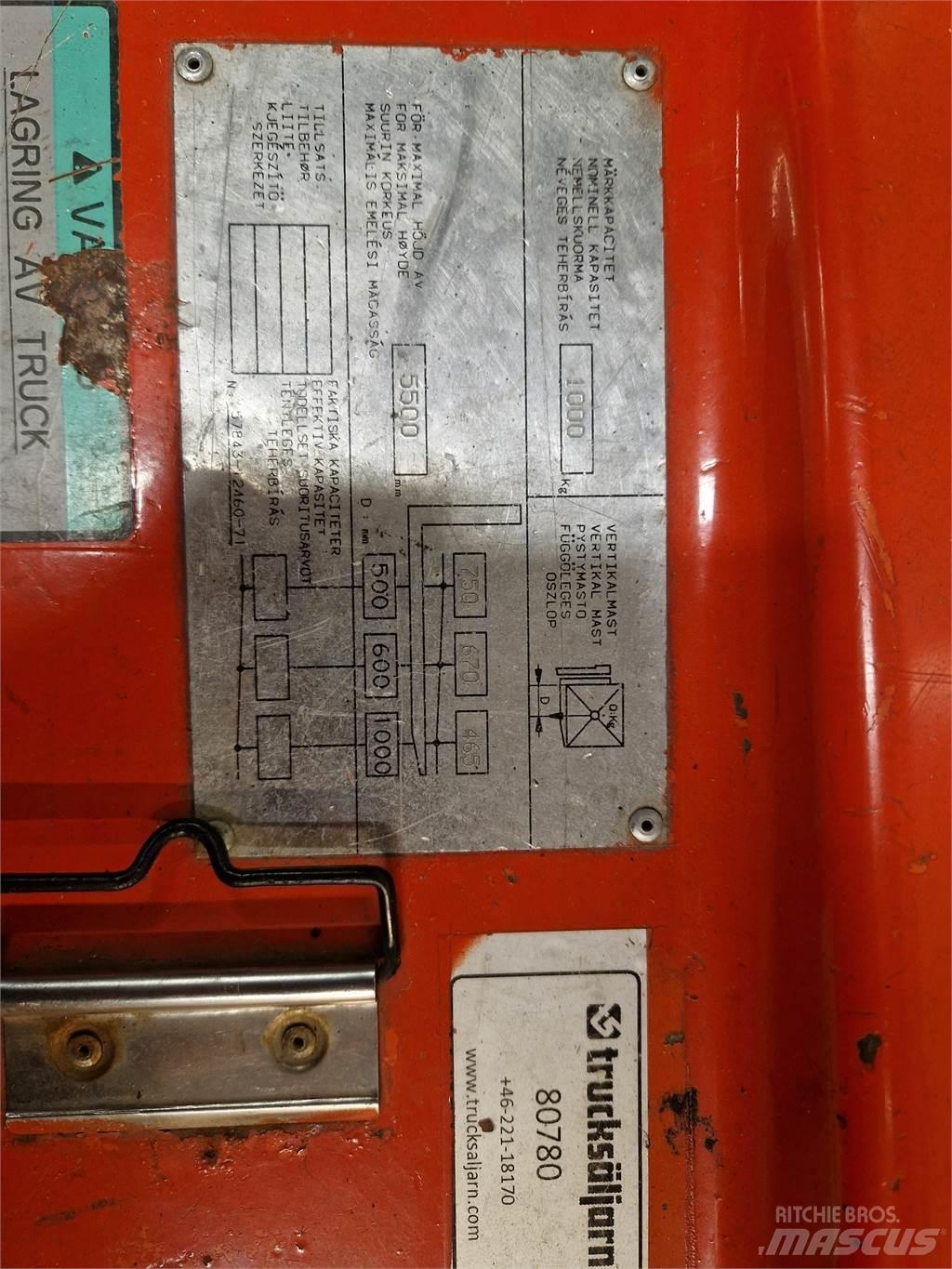 Toyota FBESF15 Electric Forklifts