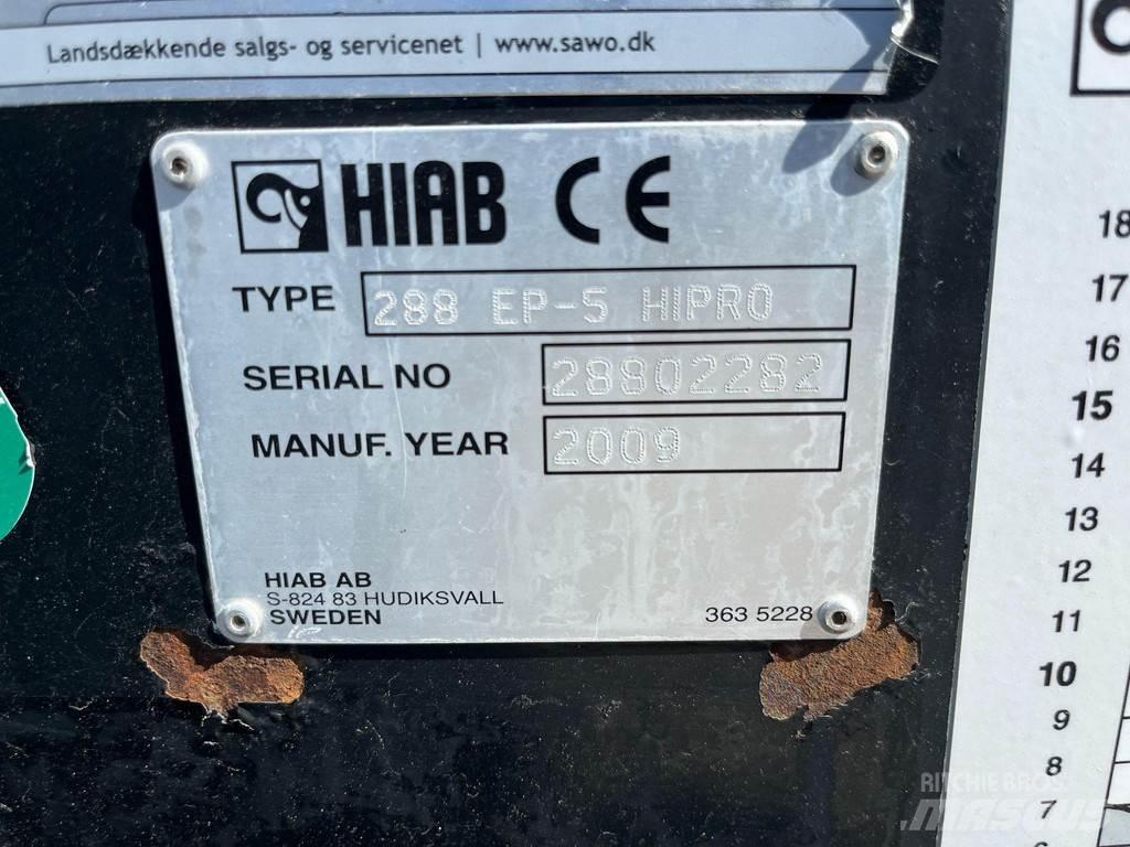 Hiab 288EP-5 HIPRO Knuckleboom cranes