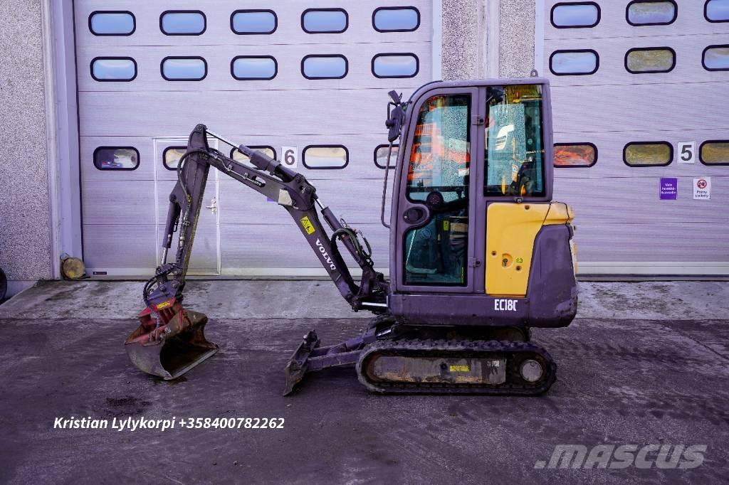 Volvo EC18C Mini Excavators <7t (Mini Diggers)