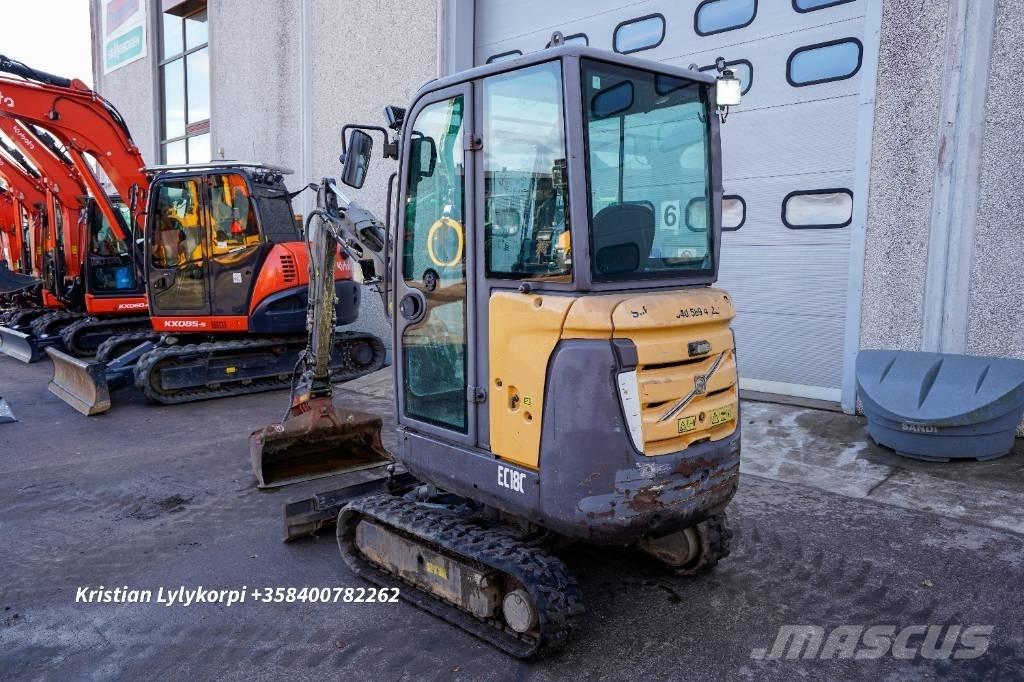 Volvo EC18C Mini Excavators <7t (Mini Diggers)