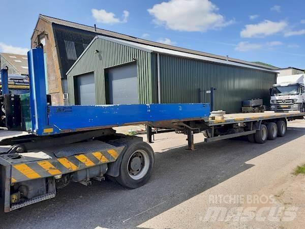 Saxas SPS 137-18-V Flatbed Trailers