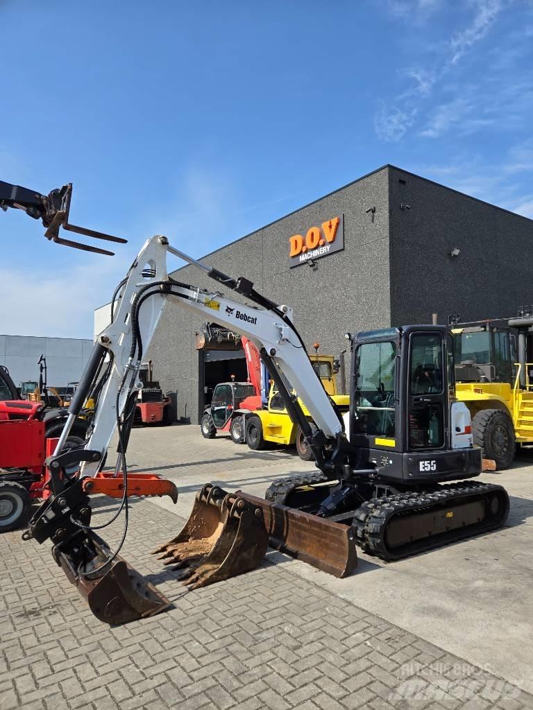 Bobcat E 55 Mini Excavators <7t (Mini Diggers)