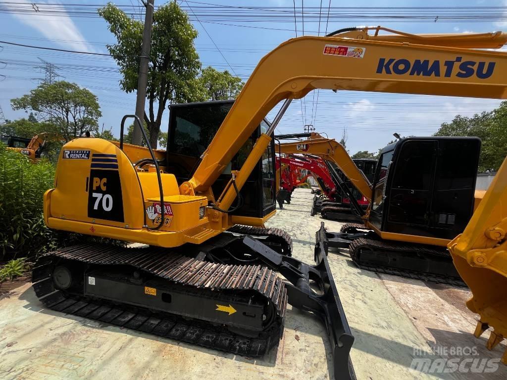 Komatsu PC 70 Mini excavators  7t - 12t