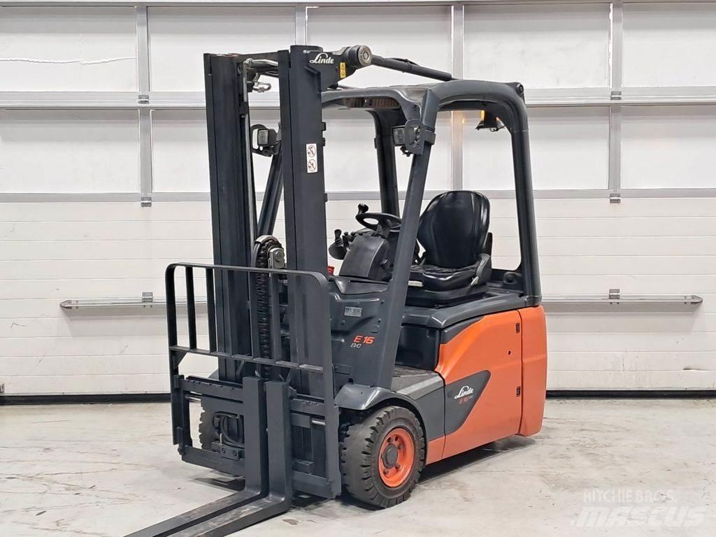 Linde E16C-02 Electric Forklifts