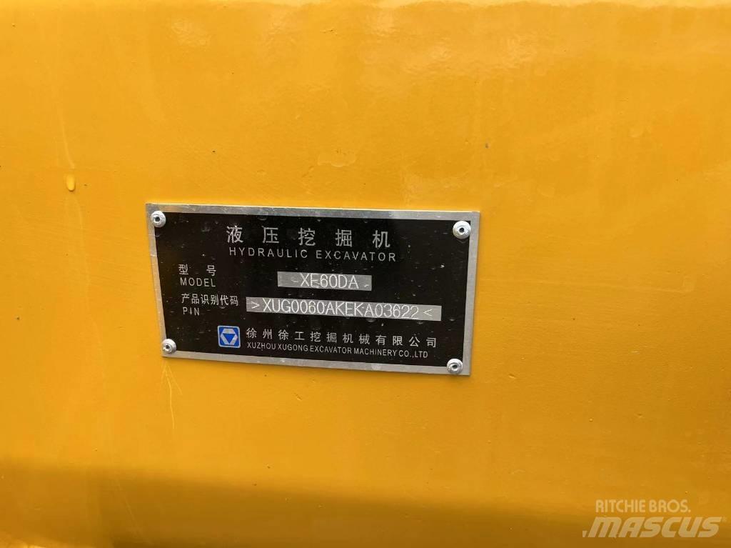 XCMG 60 DA Mini Excavators <7t (Mini Diggers)