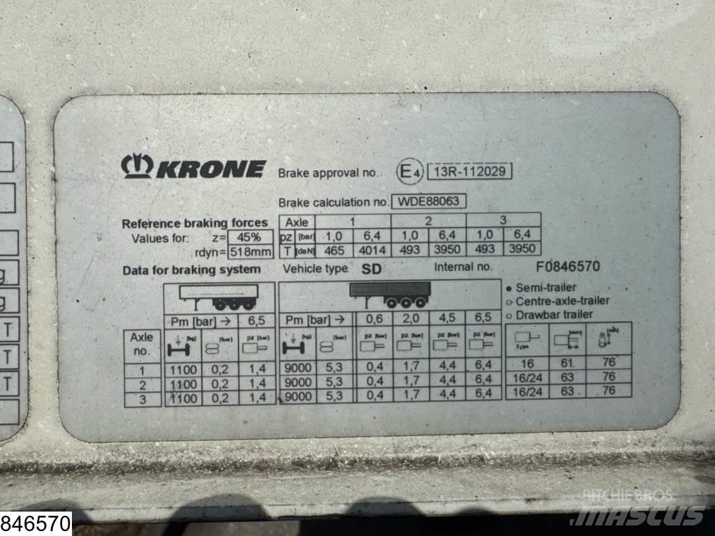 Krone Tautliner Curtain  trailers