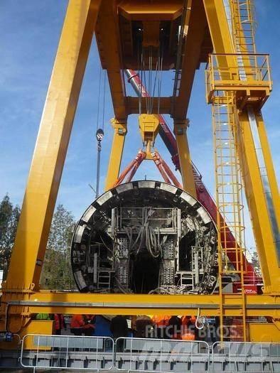  CIMOLAI RGC500Ton Used Overhead and Gantry Cranes