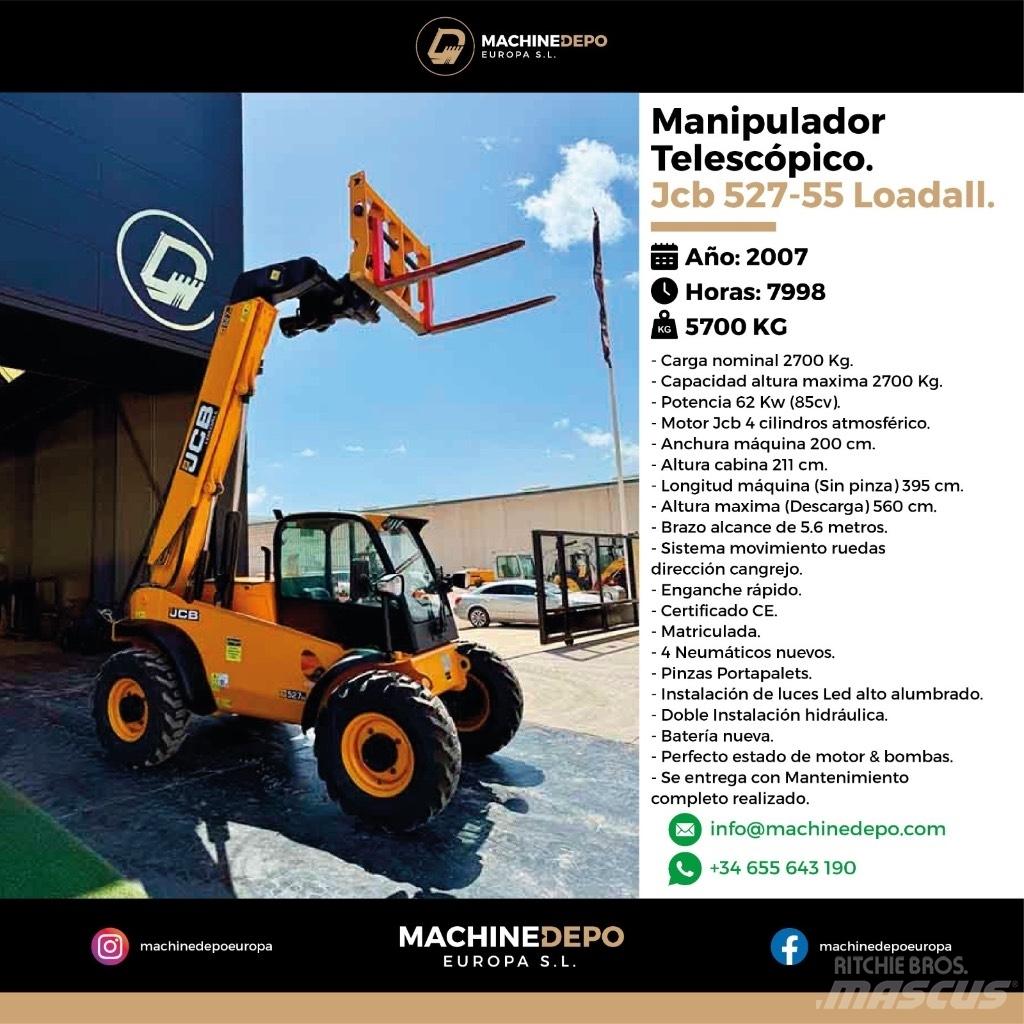 JCB 527-55 Telescopic Handlers