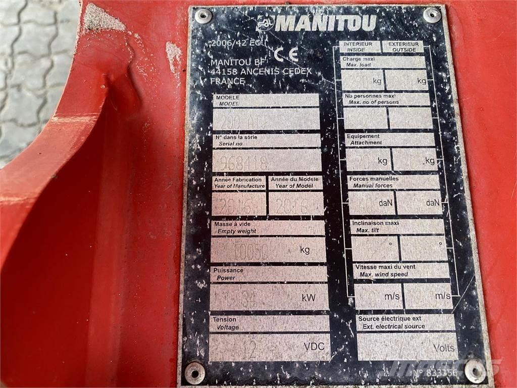 Manitou 200ATJ RC Articulated boom lifts