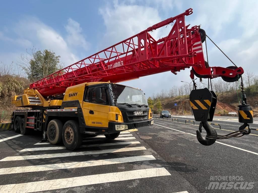 Sany 750S Mobile and all terrain cranes