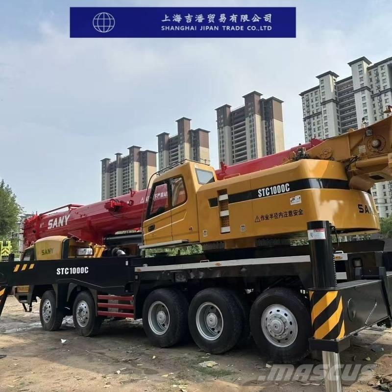 Sany STC1000 Mobile and all terrain cranes