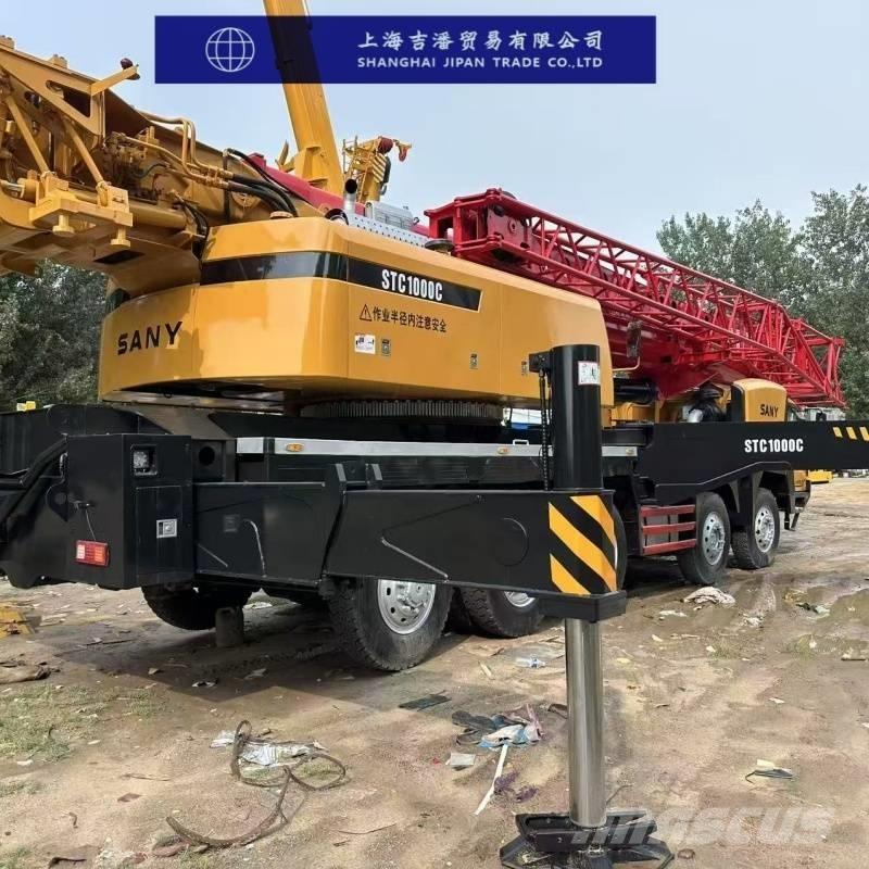 Sany STC1000 Mobile and all terrain cranes