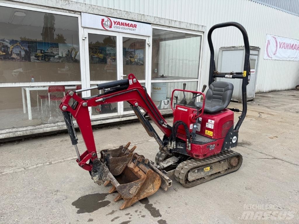 Yanmar SV08 (1D477) Mini Excavators <7t (Mini Diggers)
