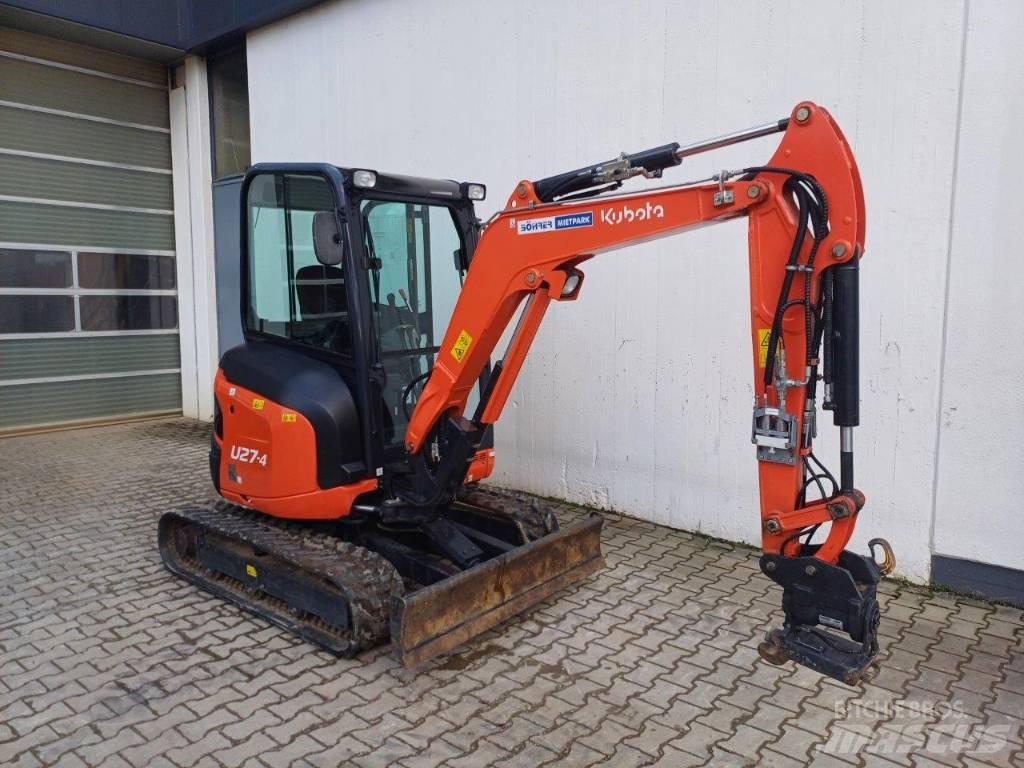 Kubota U 27-4 Mini Excavators <7t (Mini Diggers)