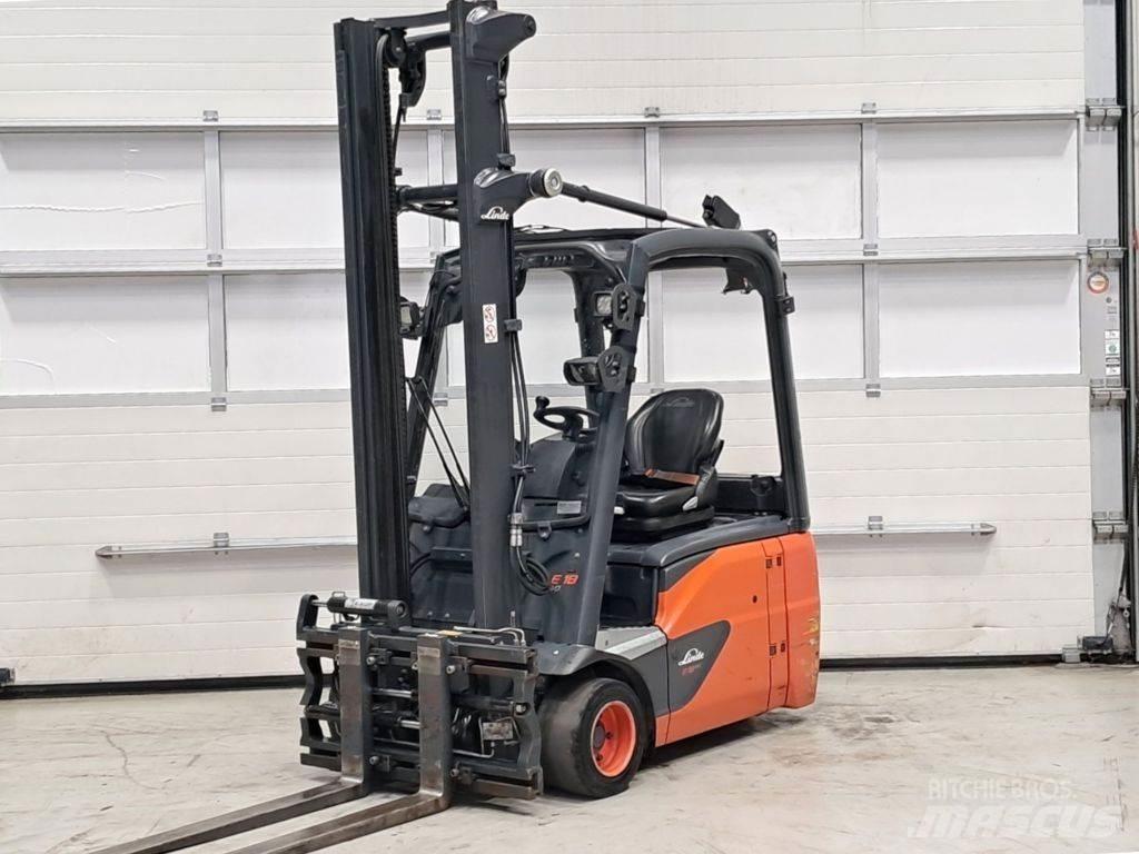 Linde E18-02 Electric Forklifts