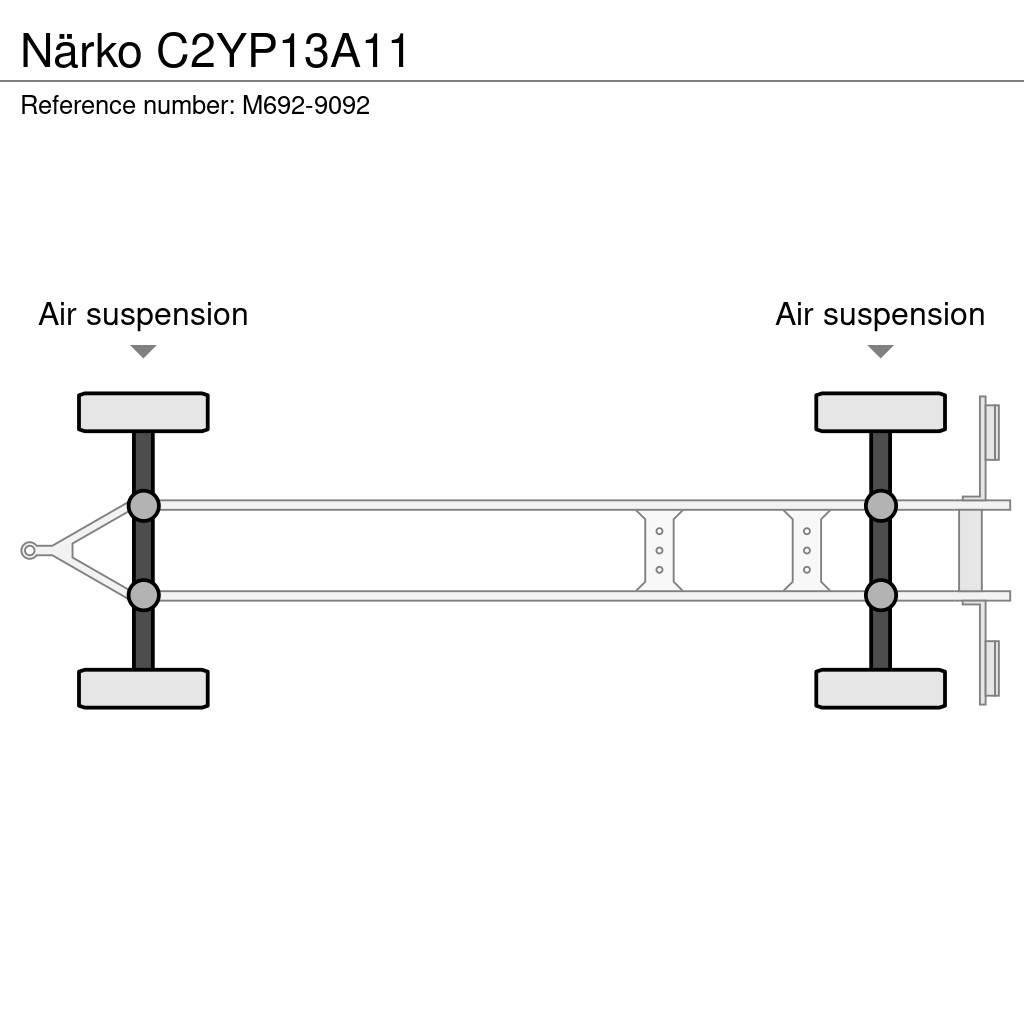 Närko C2YP13A11 Curtain Side Trailers