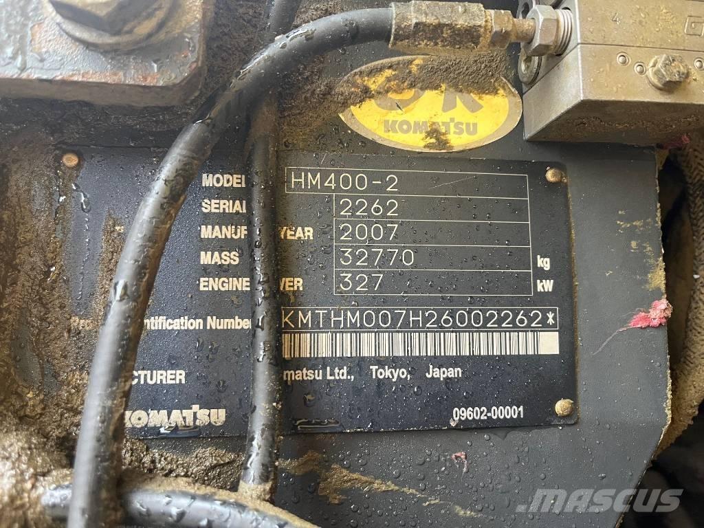 Komatsu HM400-2 Articulated Dump Trucks (ADTs)