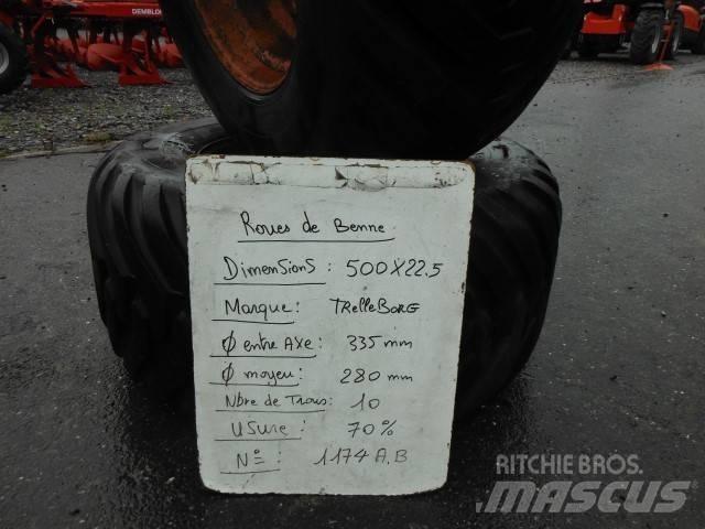 Trelleborg 500/22.5 Tires, wheels and rims